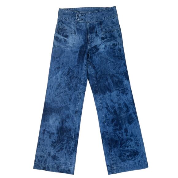 Nobody Blue Wide Leg JeansSize 28
